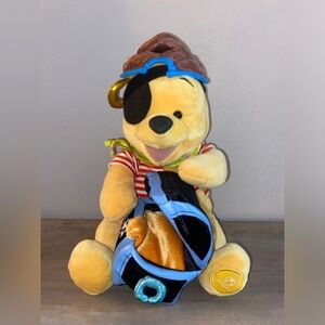 12” Disney Store Winnie the Pooh Pirates of the Caribbean Plush